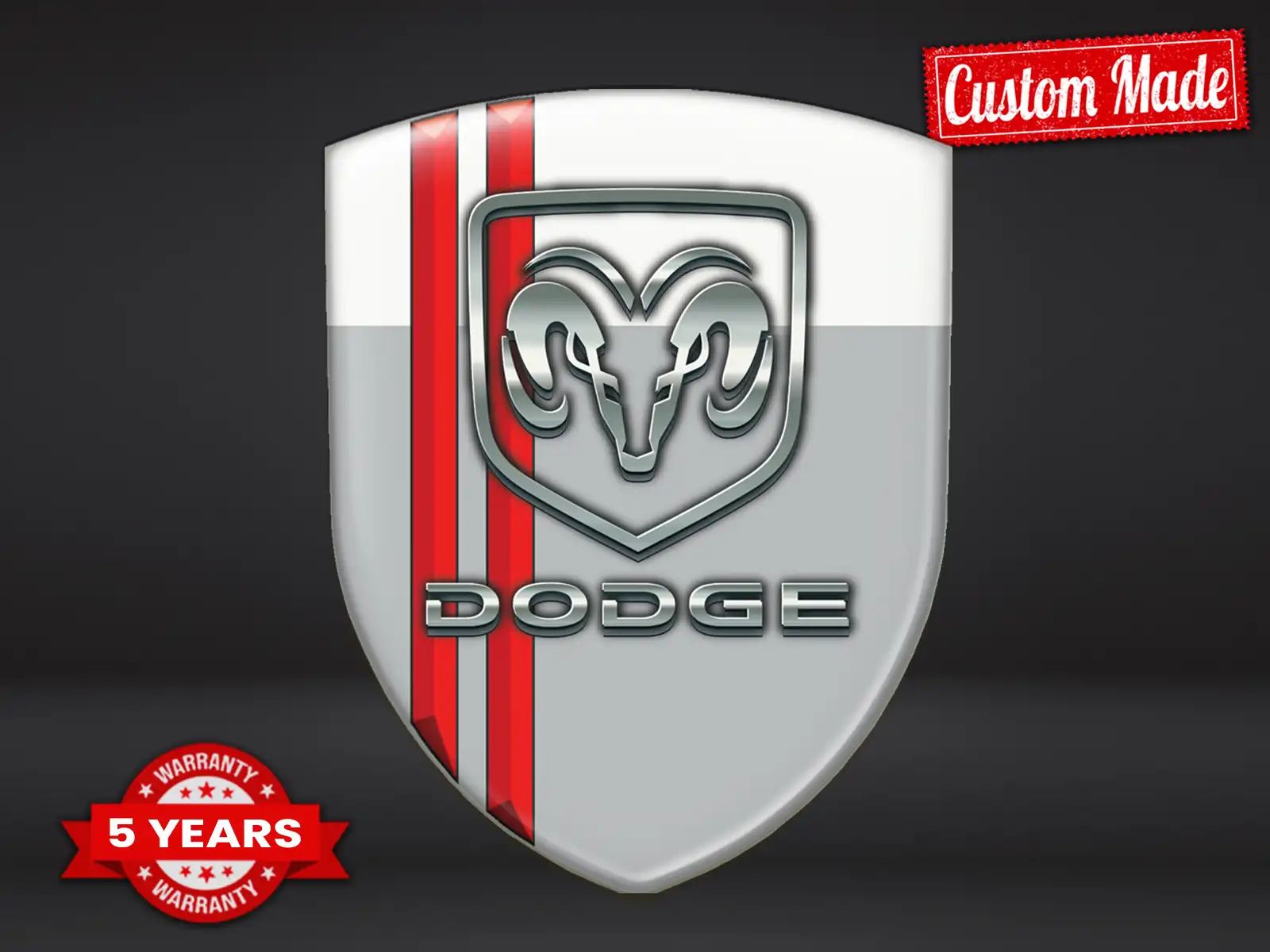 Dodge Lettres Auto Max Robustes Look Actuel Professionnel